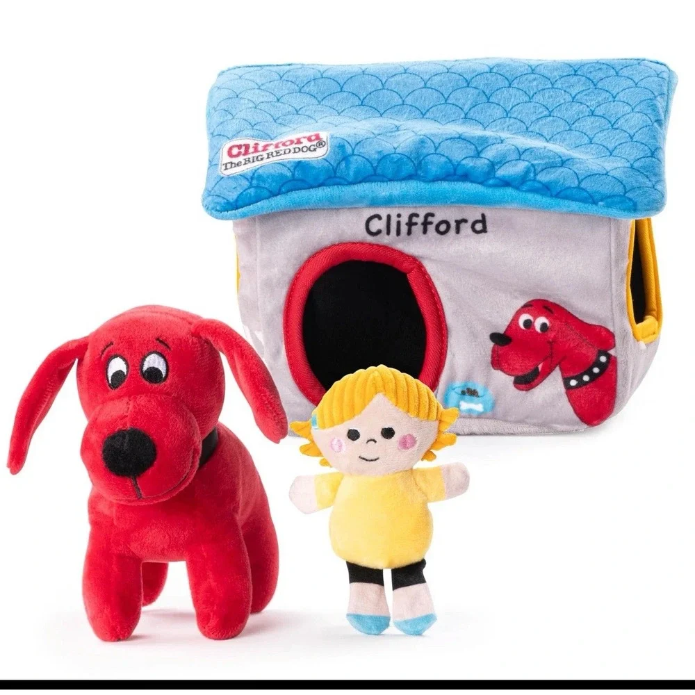 Clifford® Cozy House Puzzle Toys for Dogs | Hide and Seek Mentally Stimulatin...